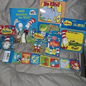 NWT- Dr. SEUSS FUN and Fantastic for Bedroom decor or Play